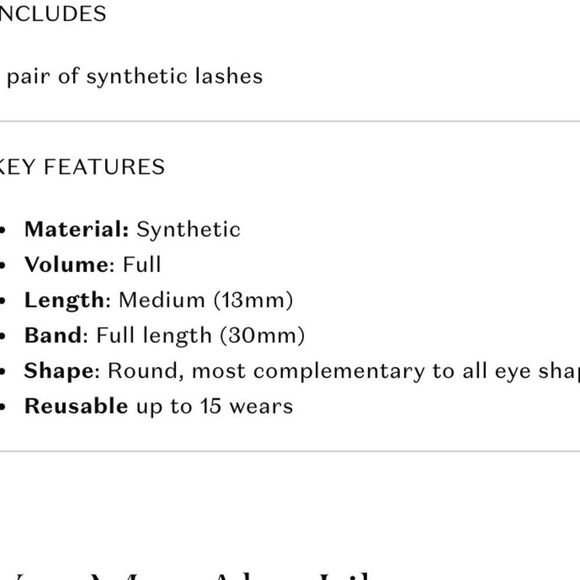 Lilly Lashes Luxury Synthetic Reusable Lashes - Picture 7 of 9